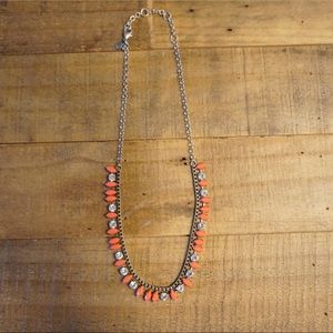 J. Crew Thorn and Crystal Necklace