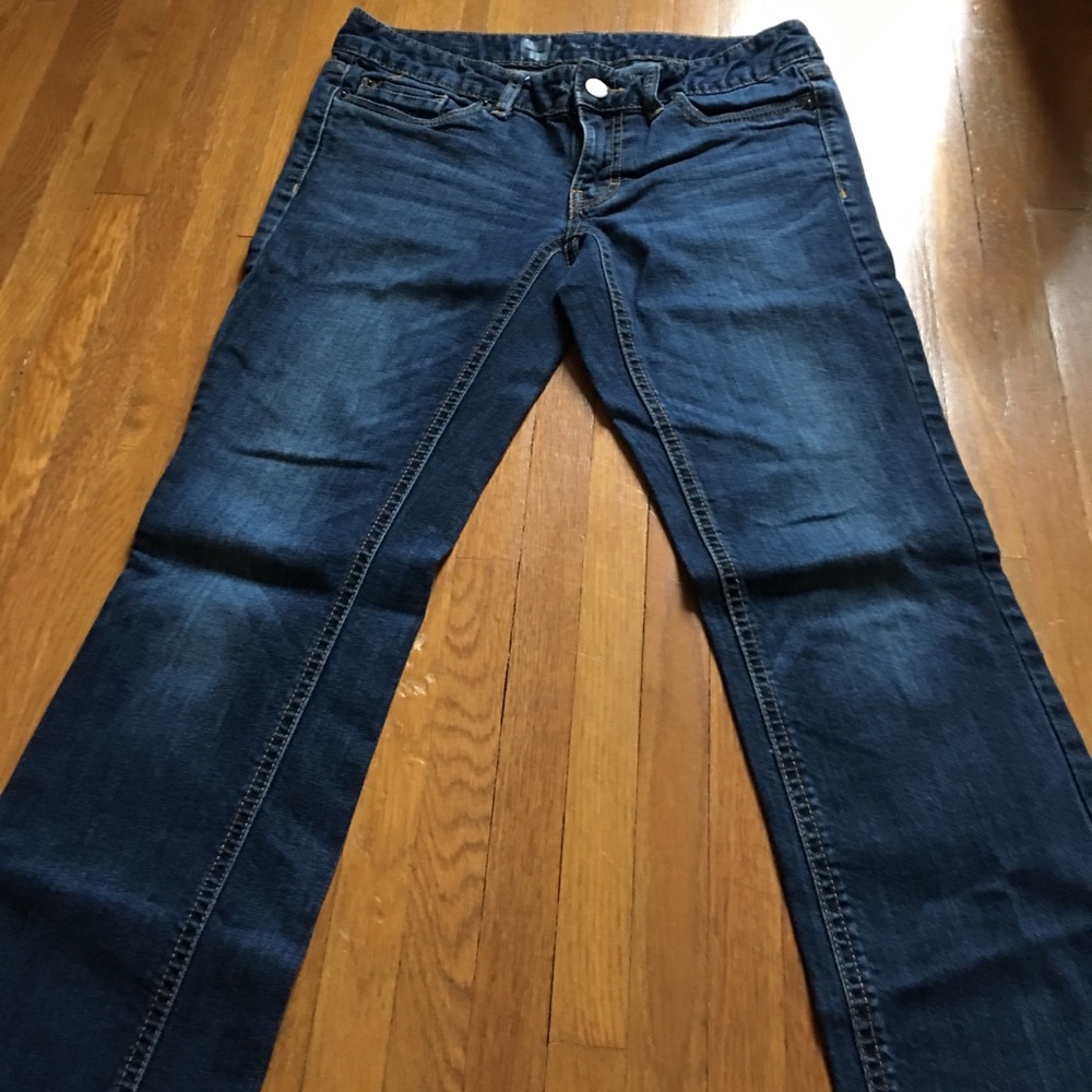 Mossimo bootcut jeans.