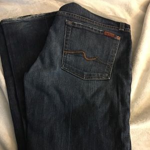 7 For All Mankind secret belly maternity jeans