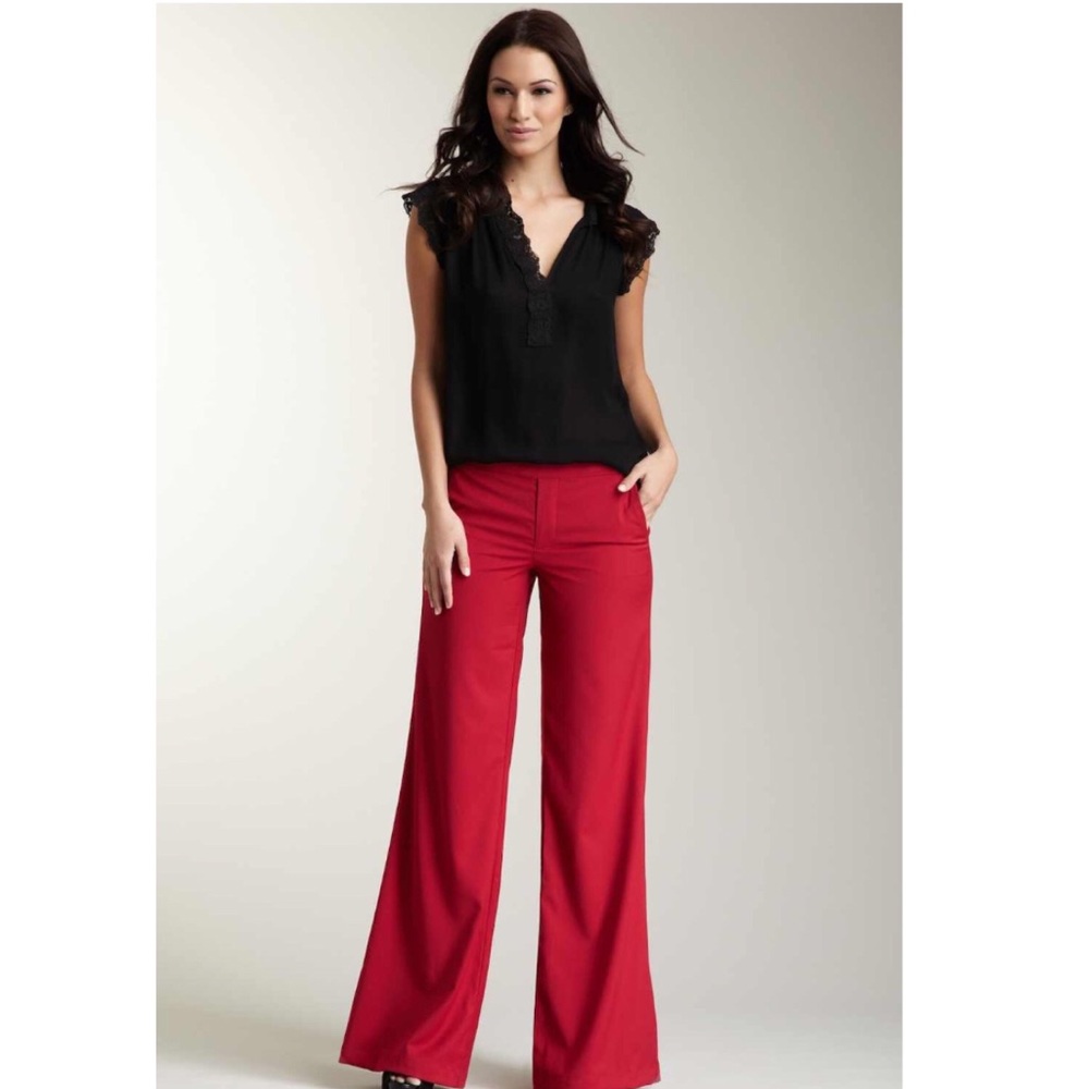 New Ella Moss Robertson Suiting Wide Leg Pants