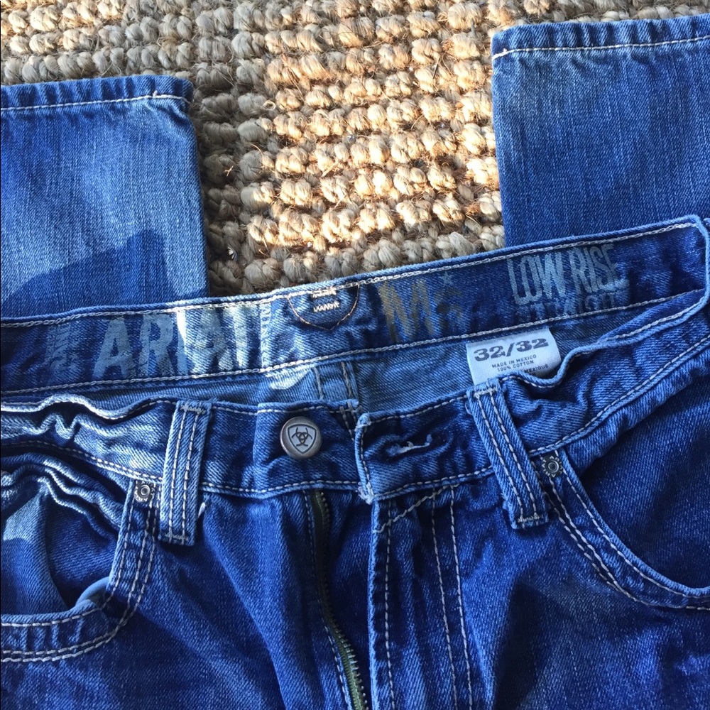 Ariat jeans (husband had two of the same pair)