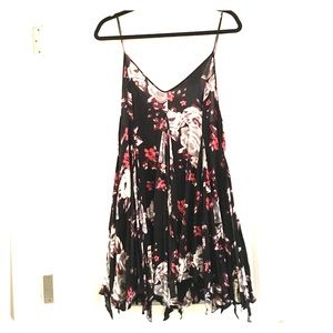 Fun Boho Free People floral mini dress or tunic