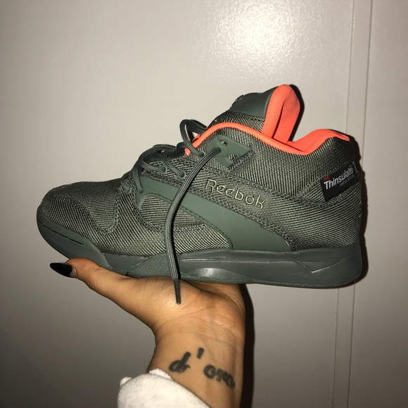 reebok pumps 90s green