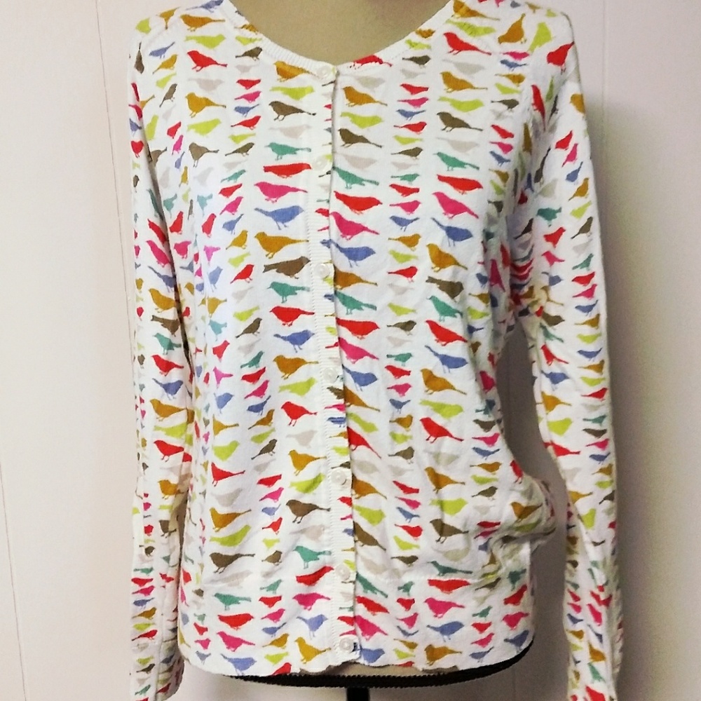 G.H. Bass button down cardigan size large