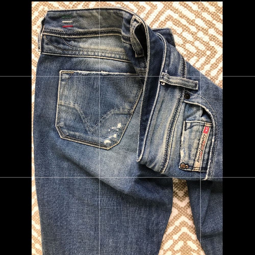 Diesel brand boyfriend jeans size 28 waist.