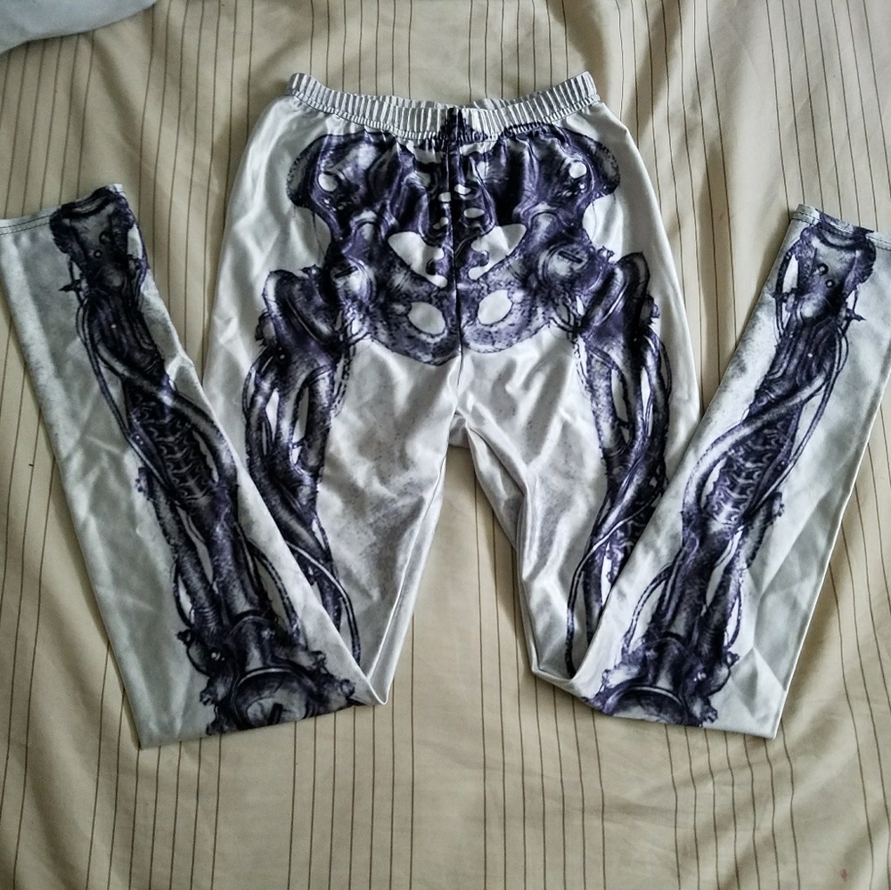 Lotus Leggings bionic skeleton [donated]