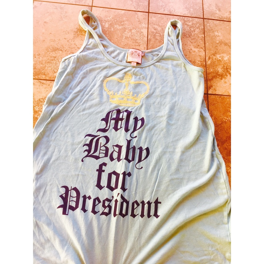 Original Juicy Couture Tank MATERNITY