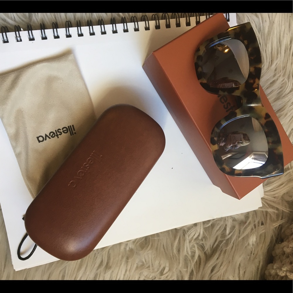 New Illesteva Boca Tortoiseshell Sunglasses