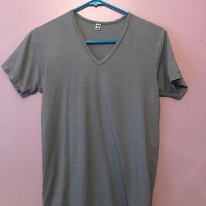 HeatTech Uniqlo grey v neck