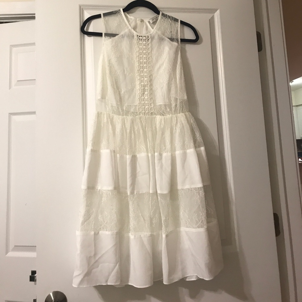 Brand New Sandro White Lace Dress