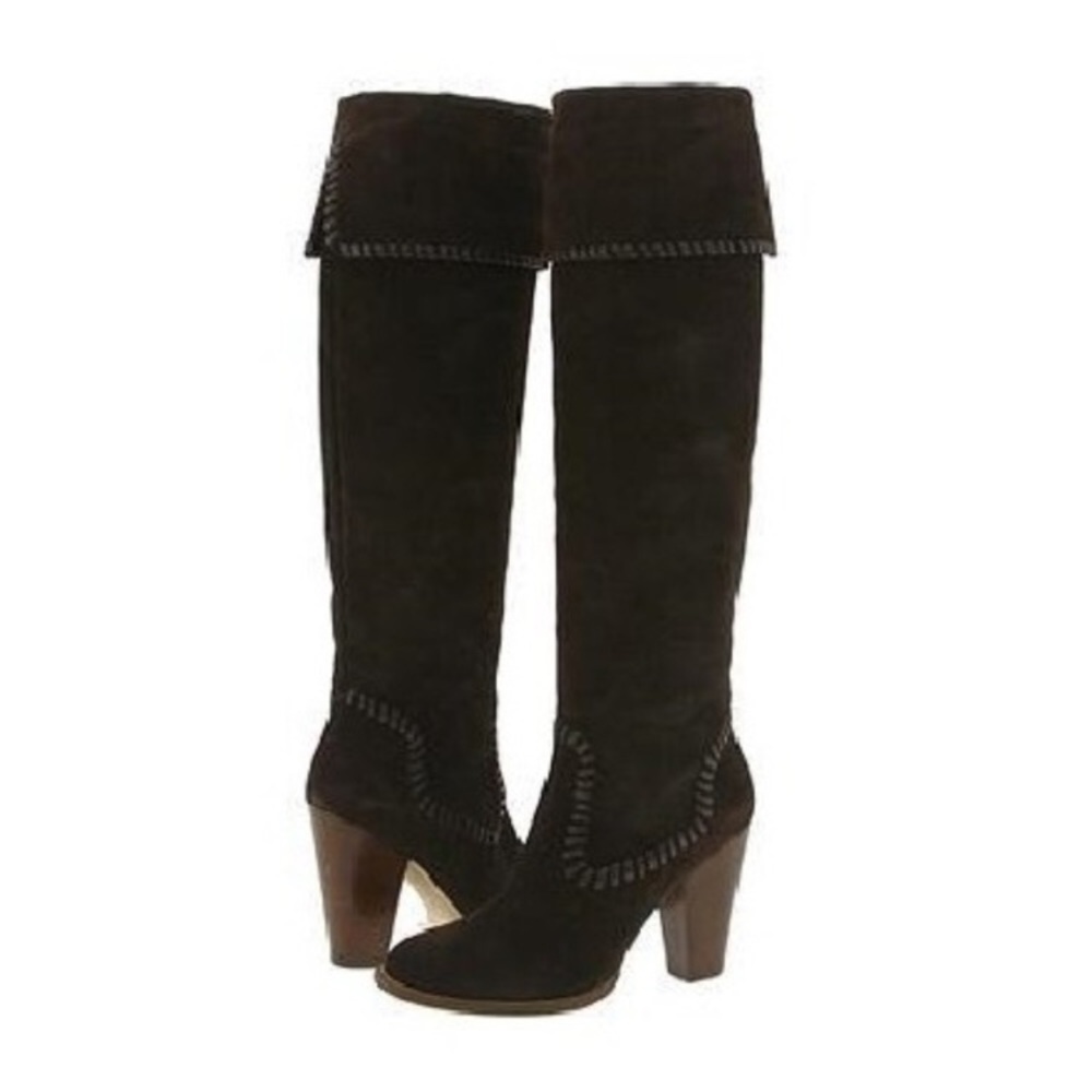 KORS Michael Kors Brown Suede Boots