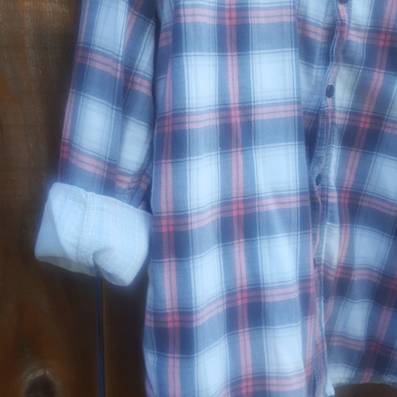 *donated*Flannel button up - Picture 2 of 3