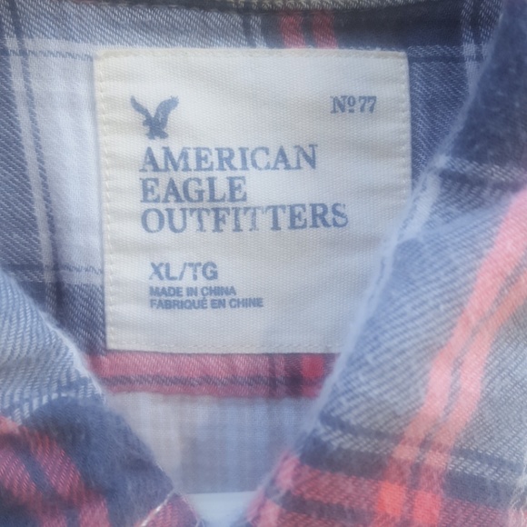 *donated*Flannel button up - Picture 3 of 3