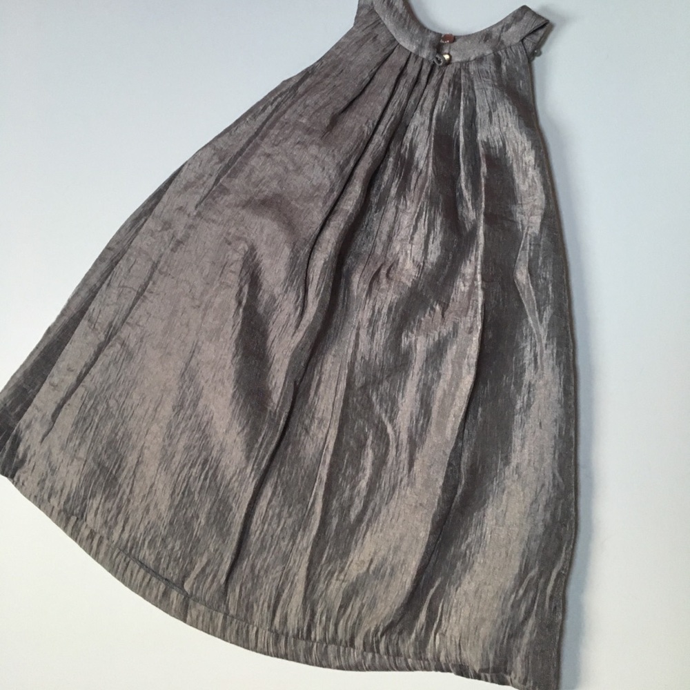 Girl’s silver dress - Picture 2 of 2