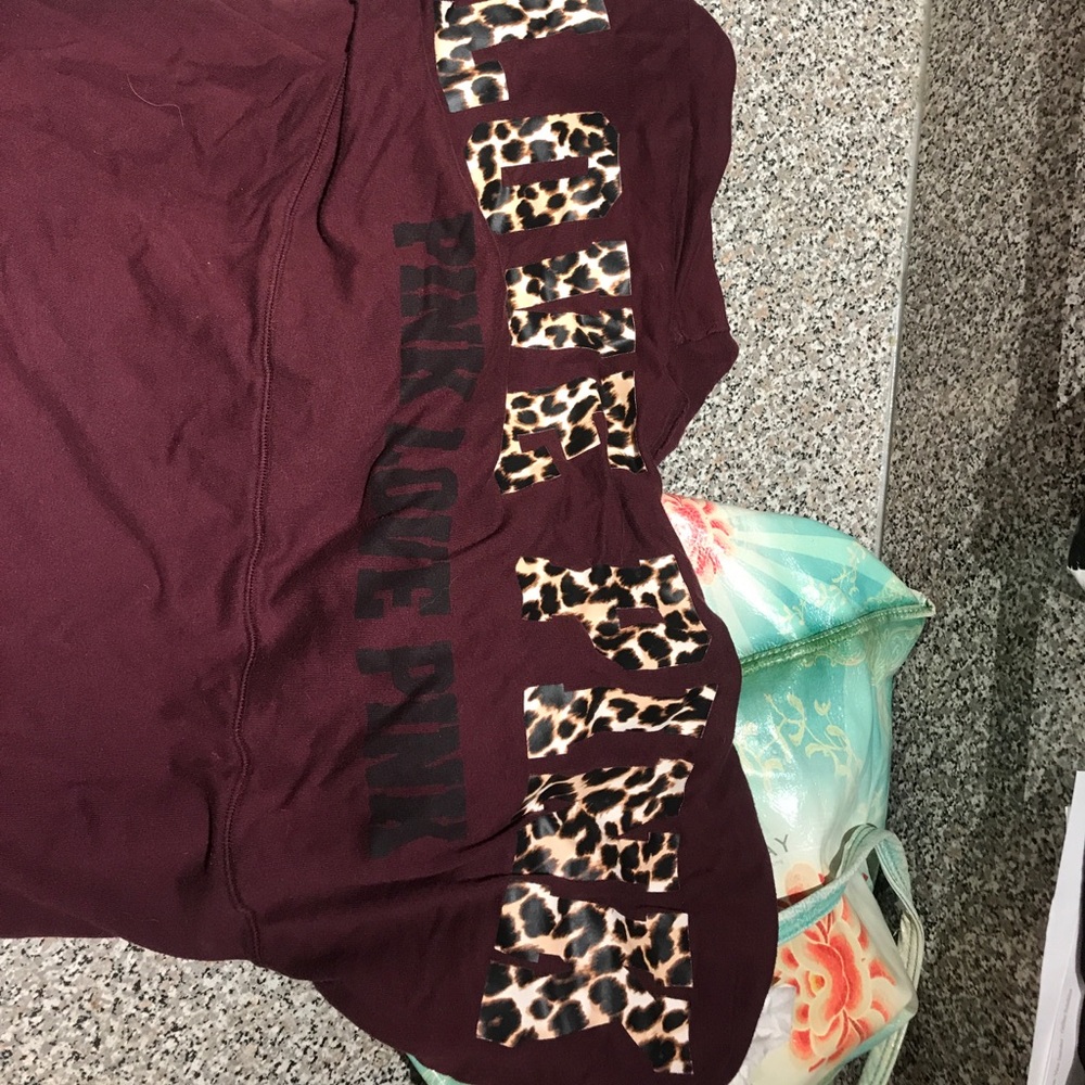 PINK pull over hoodie