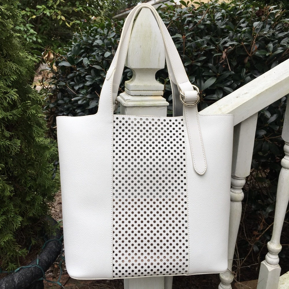 NWT White Nine West Bag