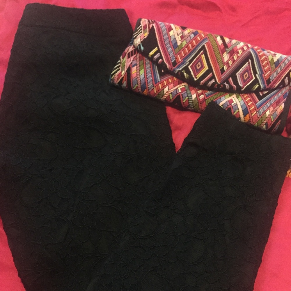 Lace like...Express brand pants.