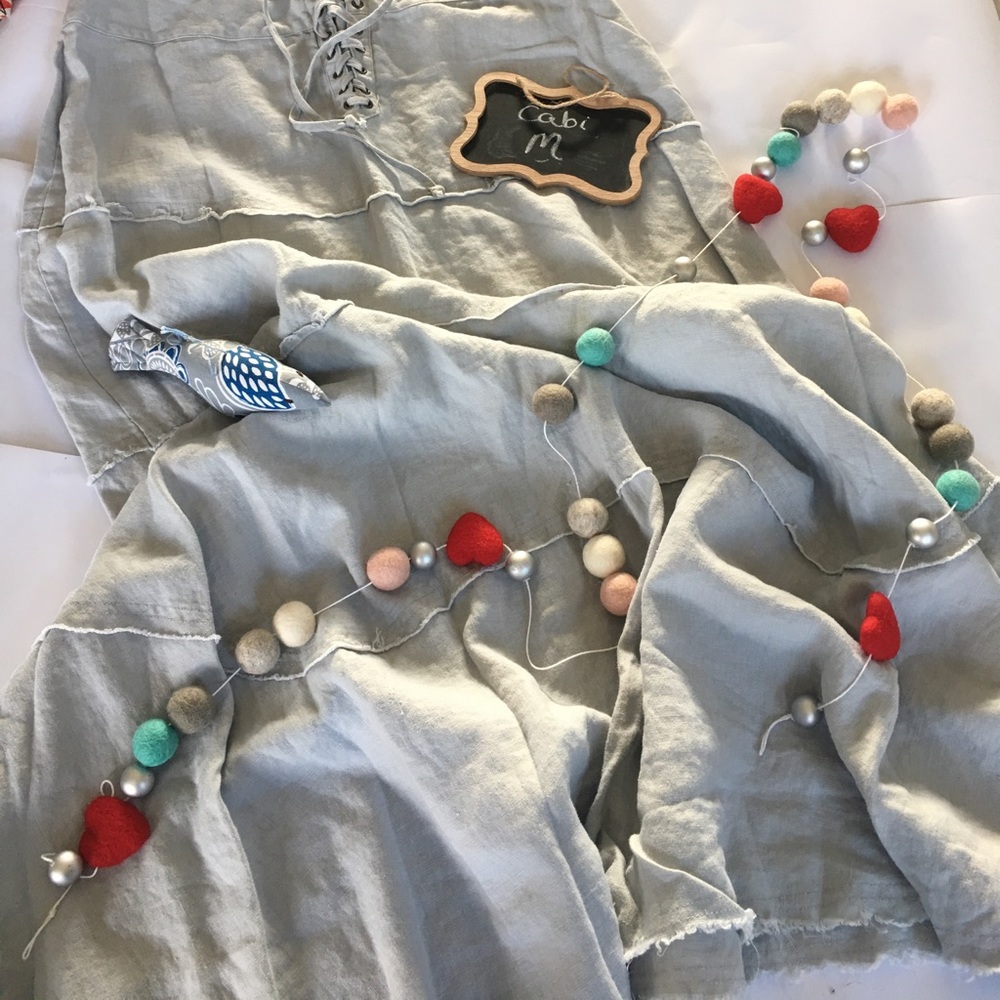 Cabi Maxi skirt laces in back