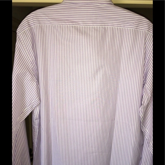 $148 Saks 5th Avenue Black Label Shirt 44 171/2 - Picture 6 of 8