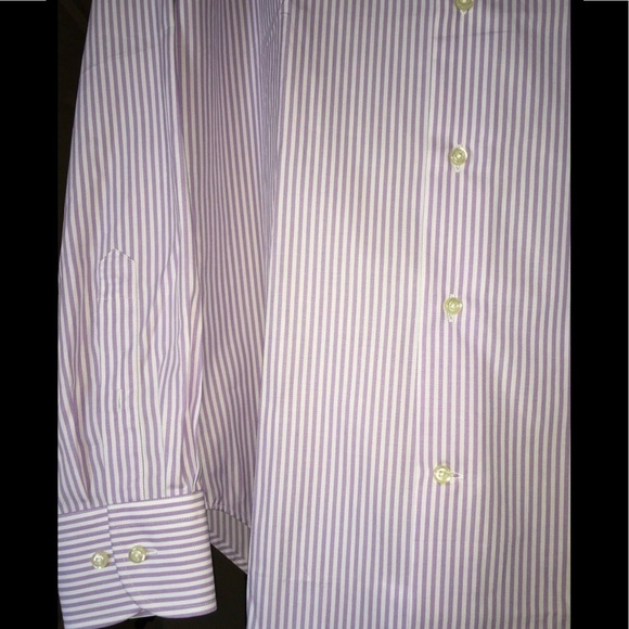 $148 Saks 5th Avenue Black Label Shirt 44 171/2 - Picture 7 of 8