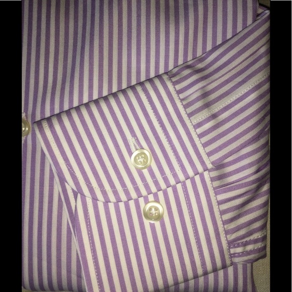 $148 Saks 5th Avenue Black Label Shirt 44 171/2 - Picture 8 of 8