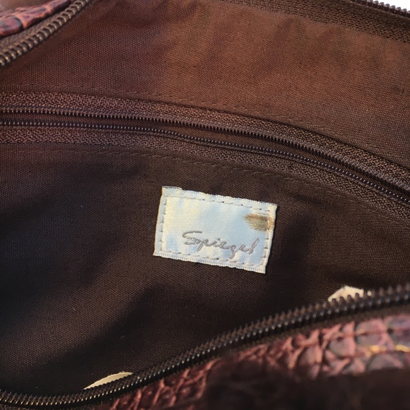 Faux fur and leather purse - Picture 6 of 6