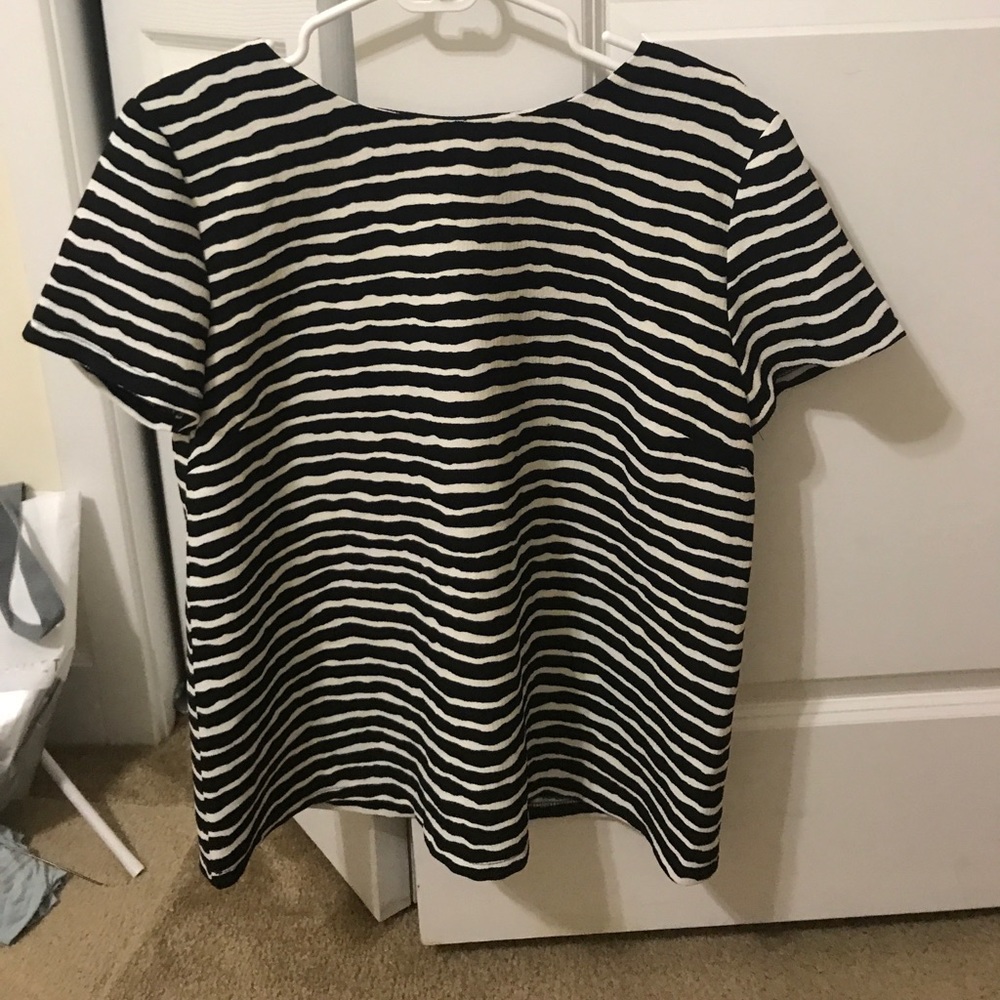Zebra Print Blouse