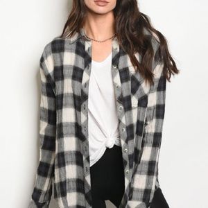 Flannel with a touch of sparkle