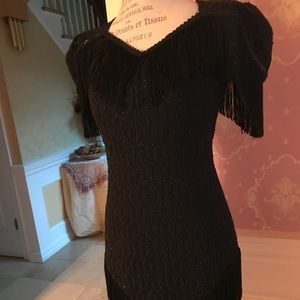 Black party dress