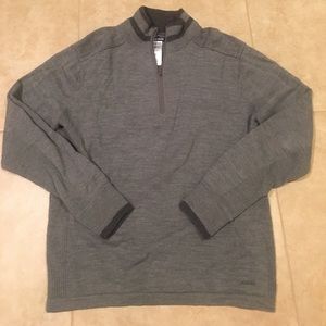 Men's Patagonia Gray Half Zip Sweater