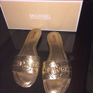 Michael kors molly slide sandal