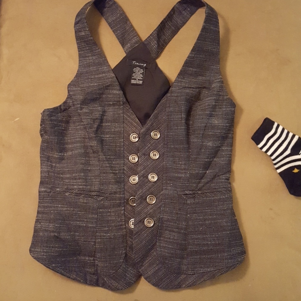 Grey vest size small