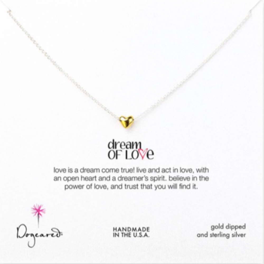 Dogeared Dream of Love Necklace
