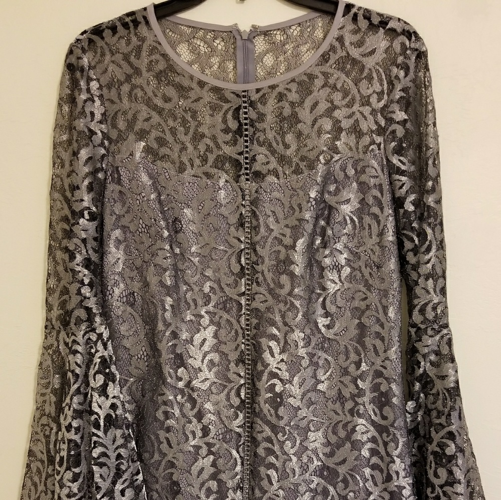 Silver dress