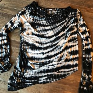 Young, Fabulous, & Broke Tie Dye Top