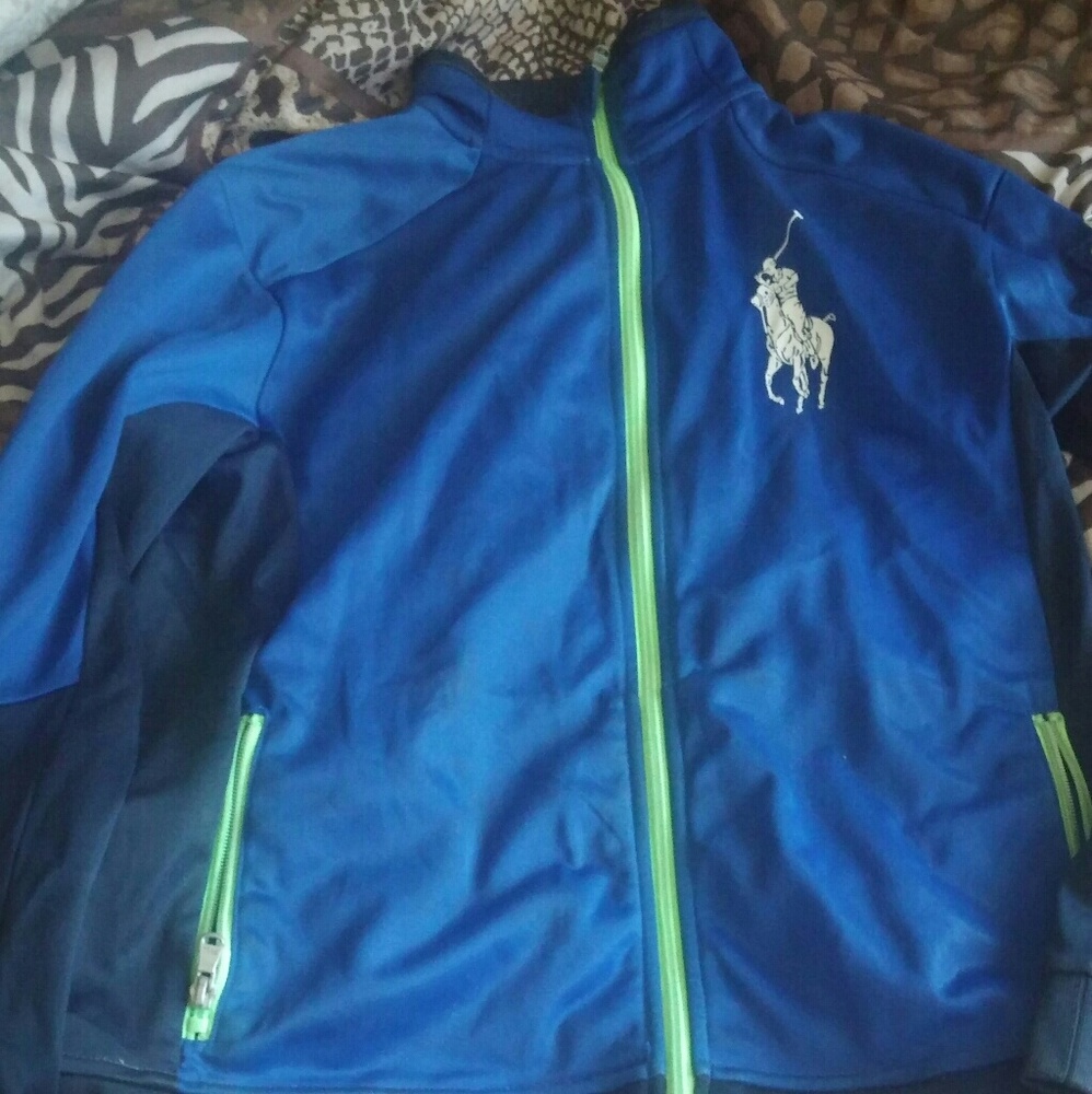 Ralph Lauren Big Pony Track jacket boys xl