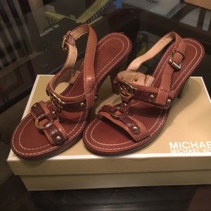 Michael kors leather Dayton sling