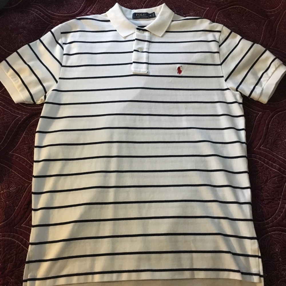 White polo by Ralph Lauren