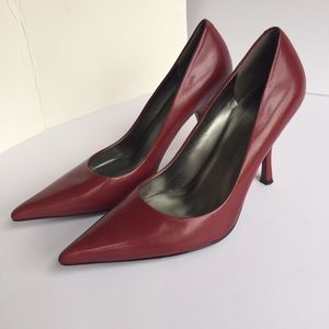 Marc Fisher Red Pump Sz 10