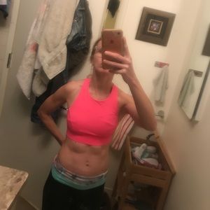 Lulu lemon medium support sports bra.