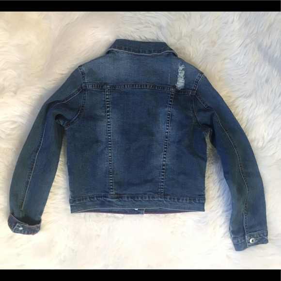 DKNY Girls Denim Jean Jacket - Picture 2 of 5