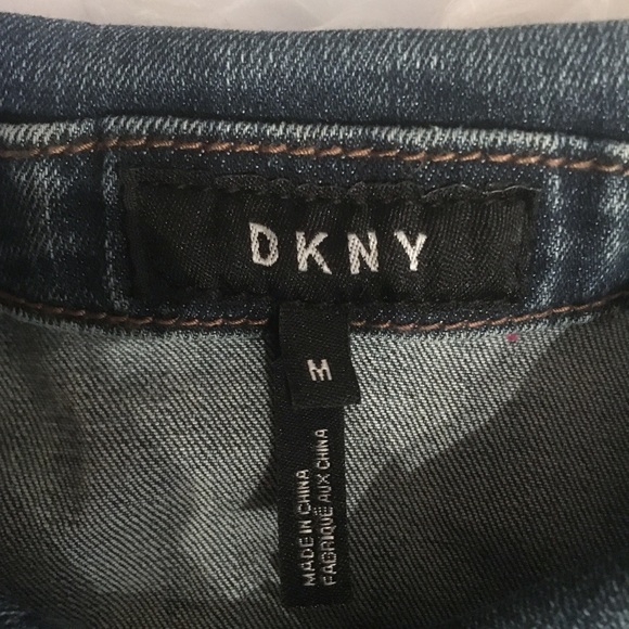 DKNY Girls Denim Jean Jacket - Picture 4 of 5