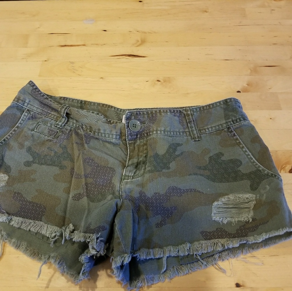 Camo shorts