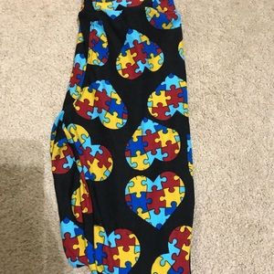 Autism Tween size LLR leggings