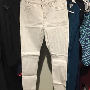 White Hudson Krista skinny jeans