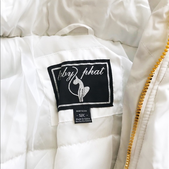 Last one Sz L 🌹Baby Phat white puffer jacket - Picture 5 of 8