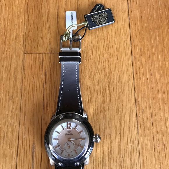 Glam Rock Miami Collection Patent Leather Watch main image 8