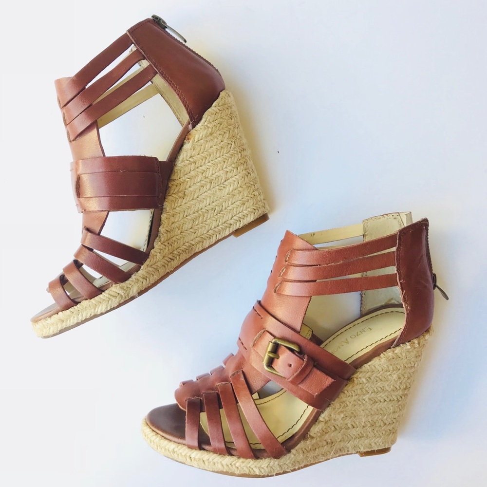 Enzo Angiolini wedge platforms