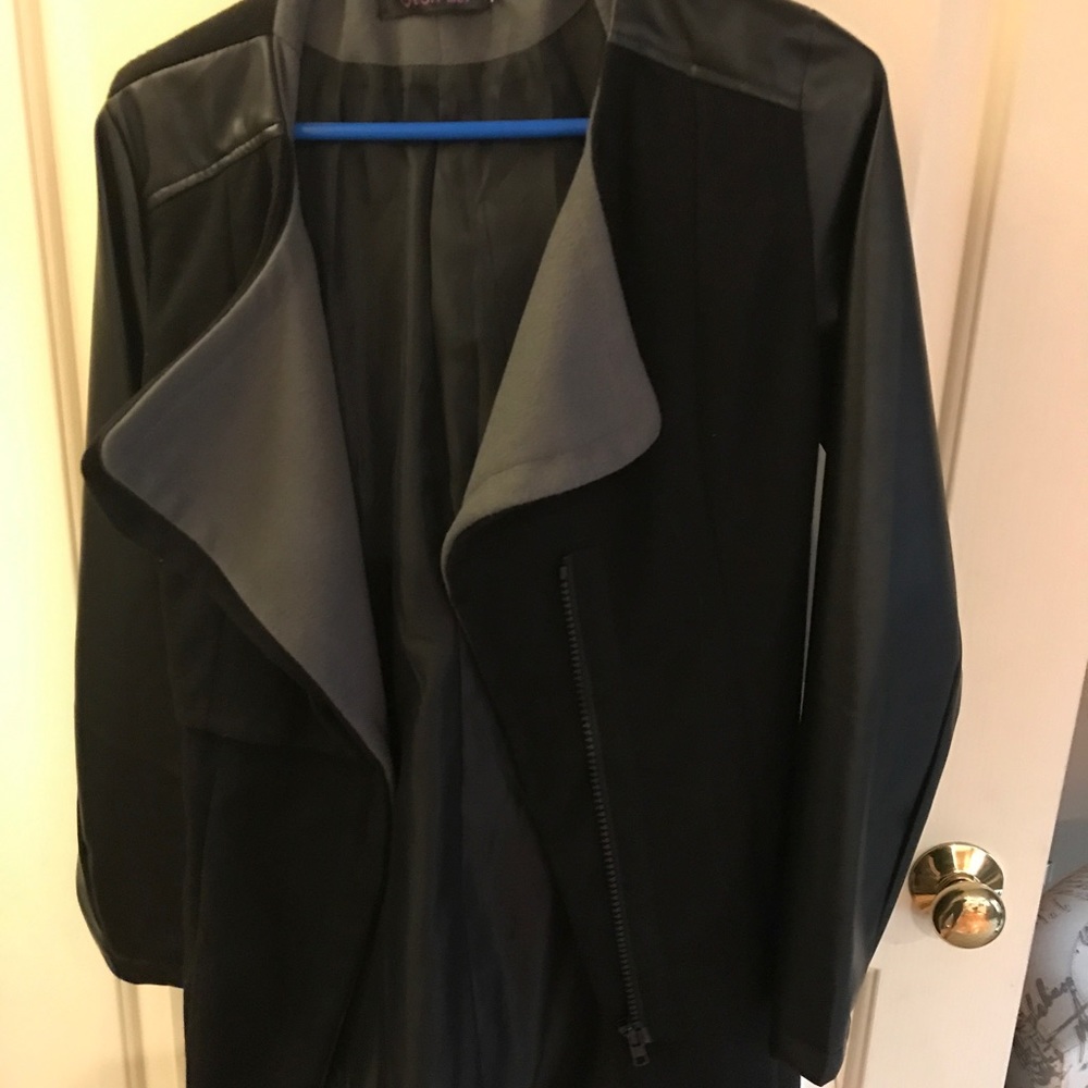 stylish black coat