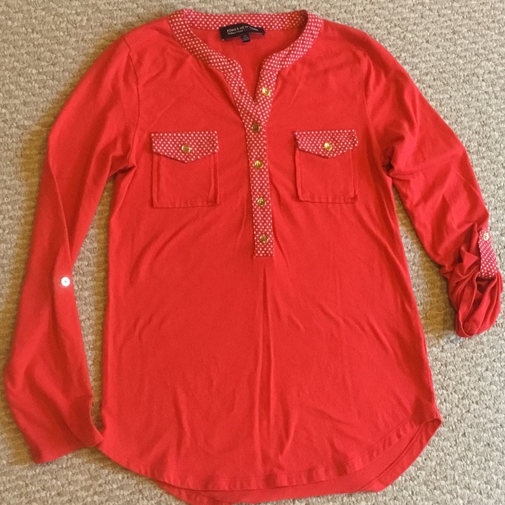 JNY Cute Henley Shirt